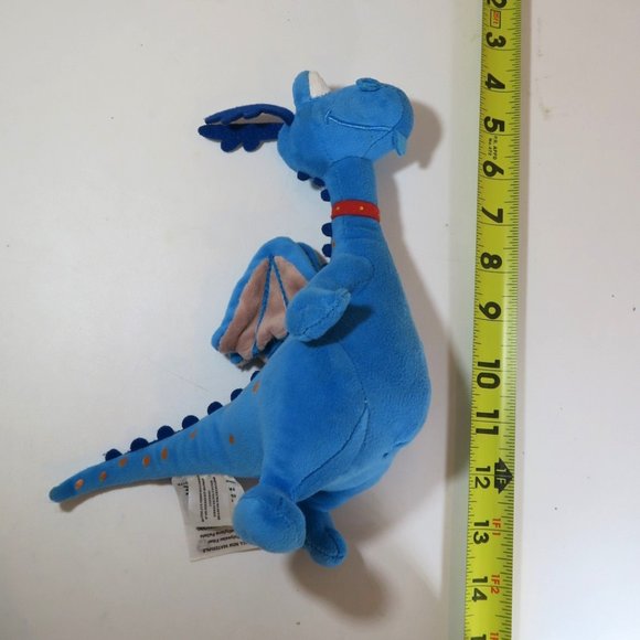 Disney Doc McStuffins Stuffy The Dragon Plush Blue Dragon Stuffed Animal Toy - Picture 7 of 7